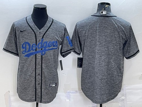 Custom Los Angeles Dodgers gray jersey