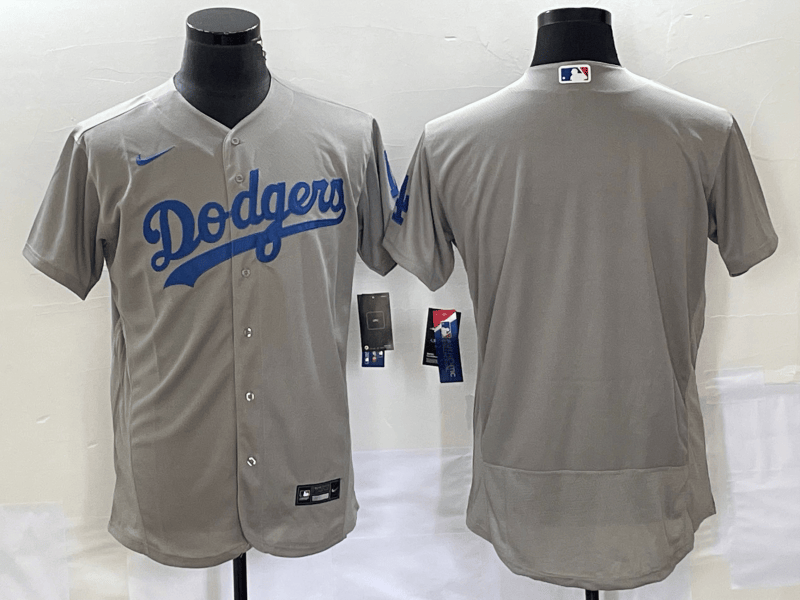 Custom Los Angeles Dodgers gray jersey