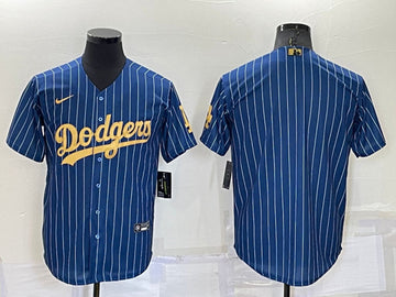 Custom Los Angeles Dodgers navy jersey