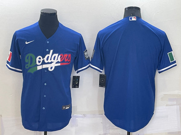 Custom Los Angeles Dodgers royal jersey
