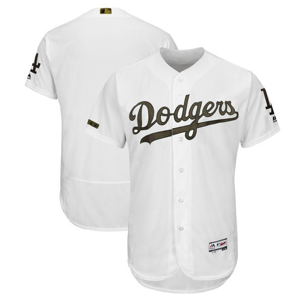 Custom Los Angeles Dodgers white jersey