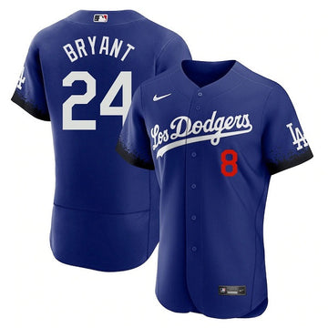 Front Back Los Angeles Dodgers royal City Connect jersey