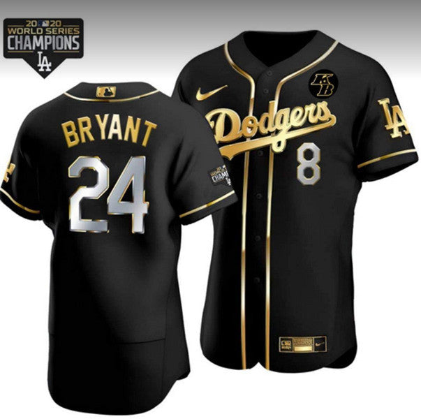 Front Back Los Angeles Dodgers black jersey