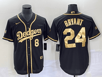 Front Back Los Angeles Dodgers black jersey