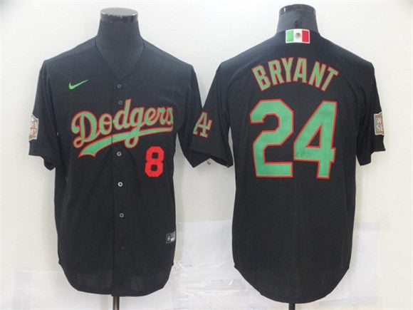 Front Back Los Angeles Dodgers black jersey