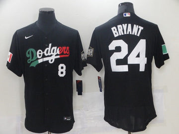 Front Back Los Angeles Dodgers black jersey