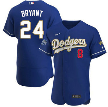 Front Back Los Angeles Dodgers royal jersey