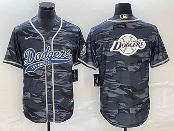 Los Angeles Dodgers gray Camo jersey