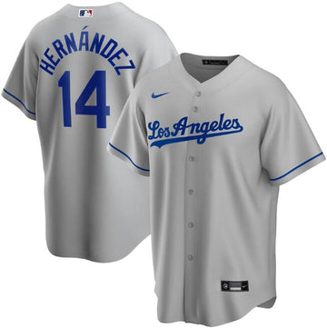 Los Angeles Dodgers grey jersey
