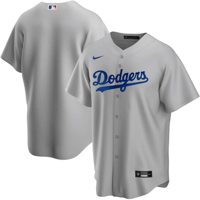 Los Angeles Dodgers grey jersey