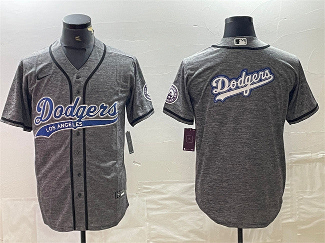 Los Angeles Dodgers grey jersey