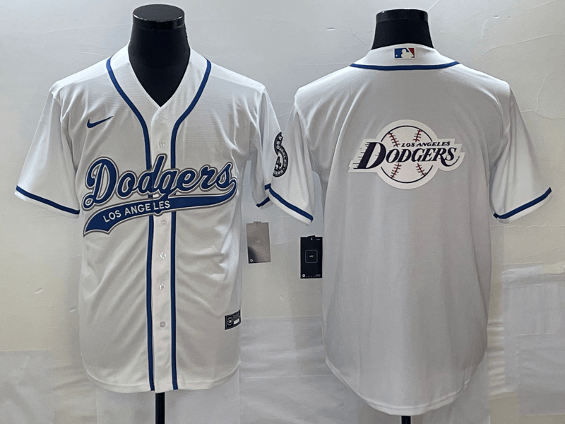 Los Angeles Dodgers white jersey
