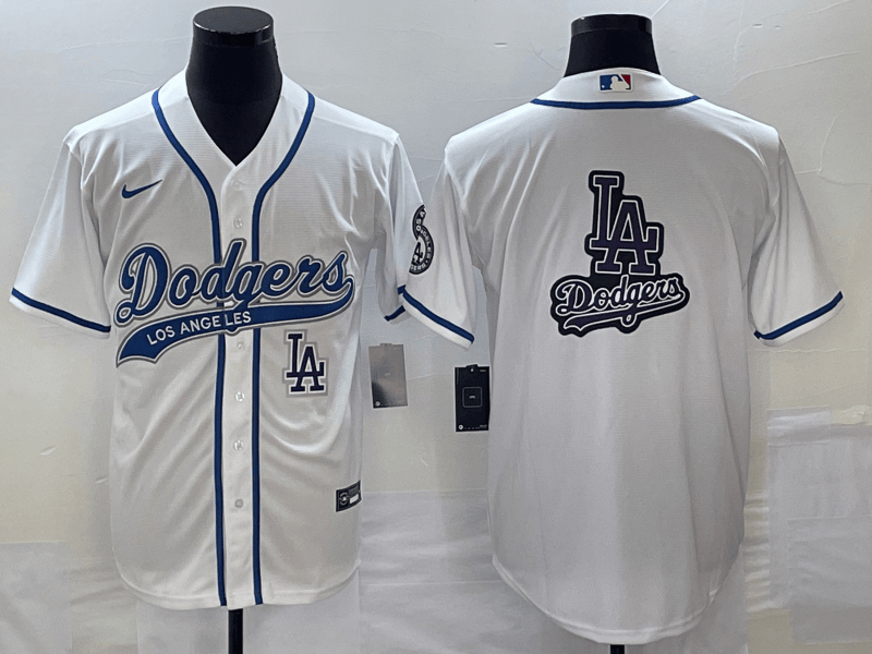 Los Angeles Dodgers white jersey