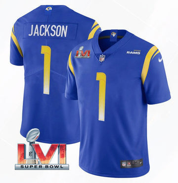DeSean Jackson Los Angeles Rams royal Vapor jersey