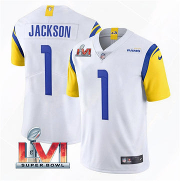 DeSean Jackson Los Angeles Rams white Vapor jersey