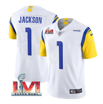 Desean Jackson Los Angeles Rams white Vapor jersey