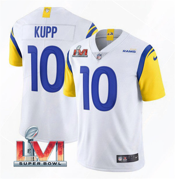 Cooper Kupp Los Angeles Rams white Vapor jersey