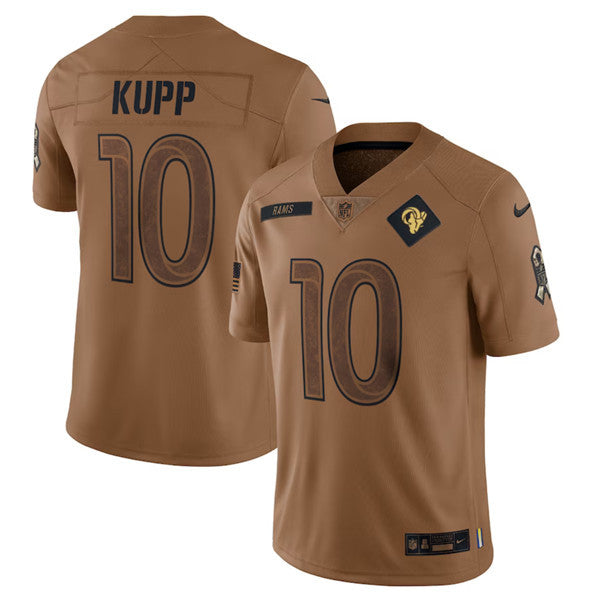Cooper Kupp Los Angeles Rams brown Salute To Service jersey
