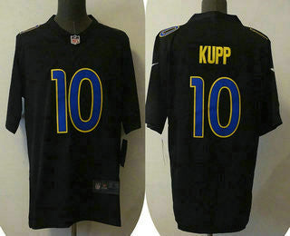 Cooper Kupp Los Angeles Rams black Vapor jersey