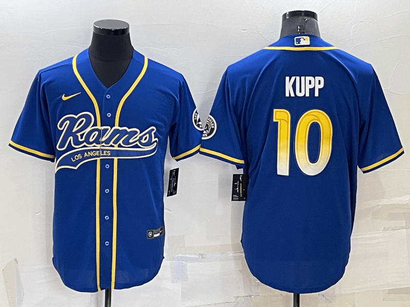 Cooper Kupp Los Angeles Rams blue jersey