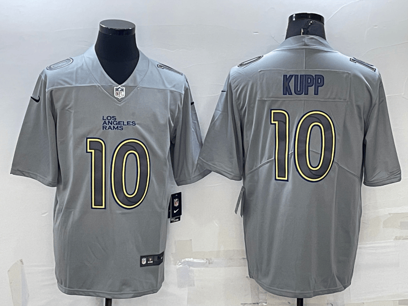 Cooper Kupp Los Angeles Rams grey Vapor jersey