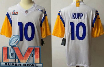 Cooper Kupp Los Angeles Rams white Vapor jersey