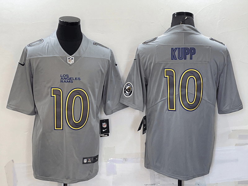 Cooper Kupp Logo Los Angeles Rams grey Vapor jersey