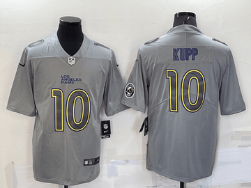 Cooper Kupp Logo Los Angeles Rams grey Vapor jersey