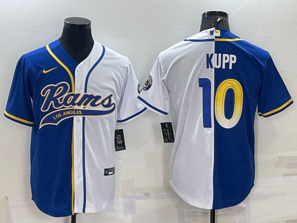 Cooper Kupp Los Angeles Rams royal Split jersey