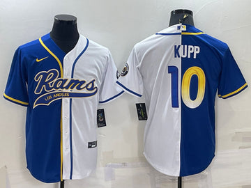 Cooper Kupp Los Angeles Rams royal Split jersey