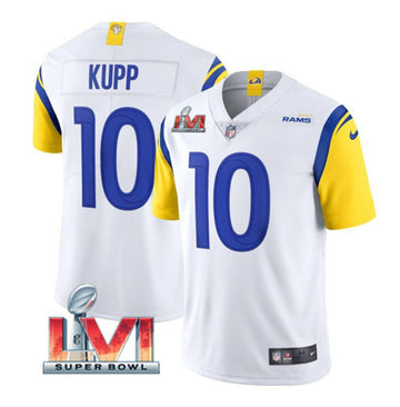 Cooper Kupp Los Angeles Rams white Vapor jersey