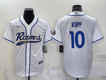Cooper Kupp Los Angeles Rams white jersey