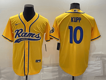 Cooper Kupp Los Angeles Rams yellow jersey
