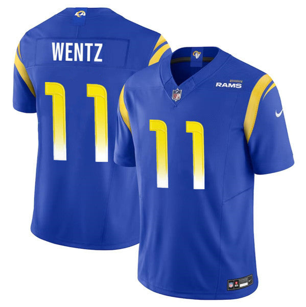 Carson Wentz Los Angeles Rams blue Untouchable jersey