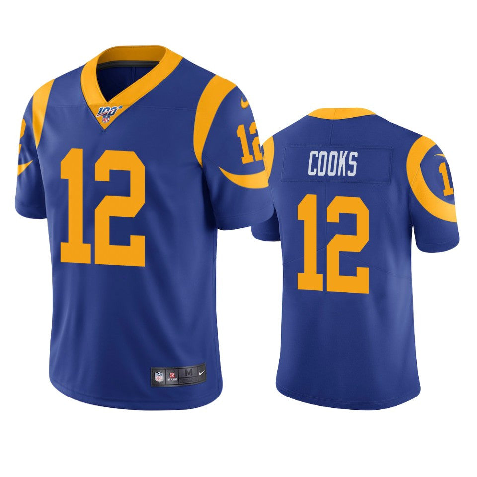 Brandin Cooks Los Angeles Rams blue Vapor jersey
