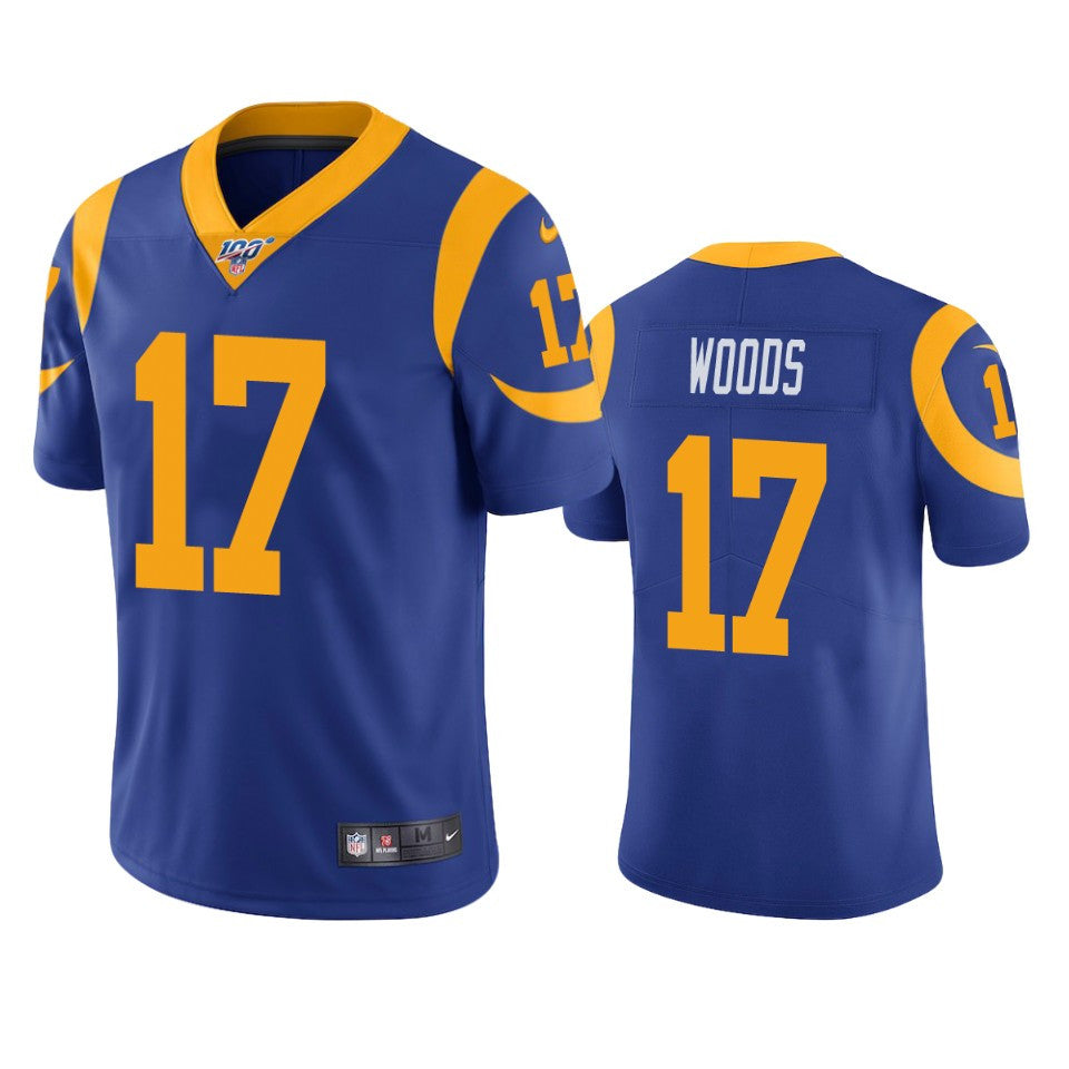 Robert Woods Los Angeles Rams blue Vapor jersey