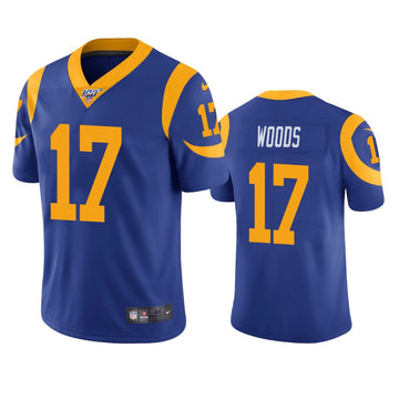 Robert Woods Los Angeles Rams blue Vapor jersey