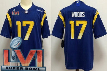 Robert Woods Los Angeles Rams blue Vapor jersey