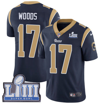 Robert Woods Los Angeles Rams navy Vapor jersey