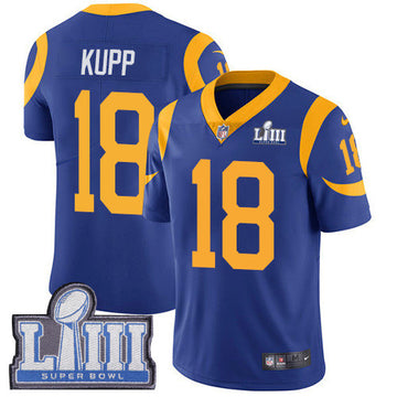 Cooper Kupp Los Angeles Rams royal Vapor jersey
