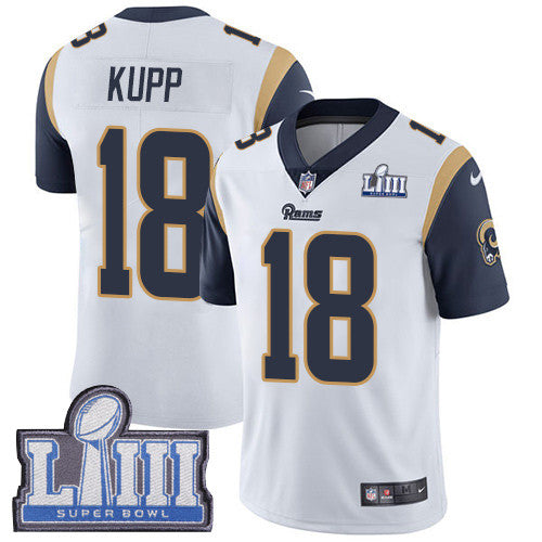 Cooper Kupp Los Angeles Rams white Vapor jersey