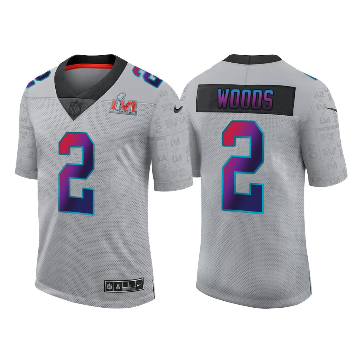 Robert Woods Los Angeles Rams grey Limited jersey