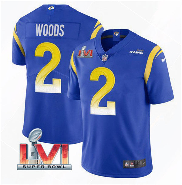 Robert Woods Los Angeles Rams royal Vapor jersey