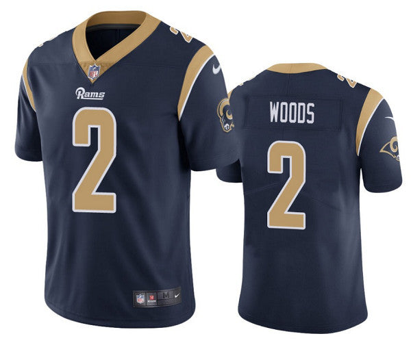 Robert Woods Los Angeles Rams navy Vapor jersey