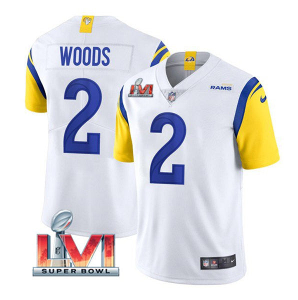 Robert Woods Los Angeles Rams white Vapor jersey