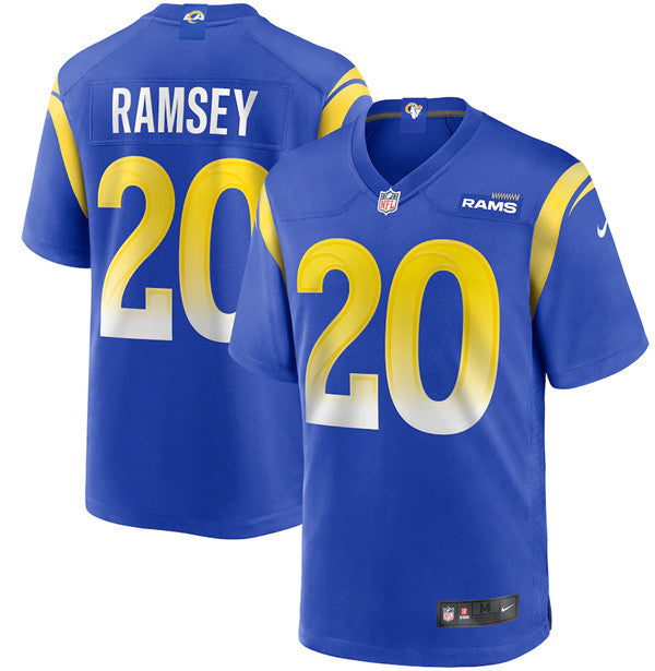 Jalen Ramsey Los Angeles Rams royal Game jersey