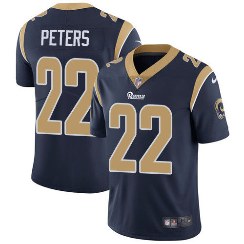 Marcus Peters Los Angeles Rams navy Untouchable jersey