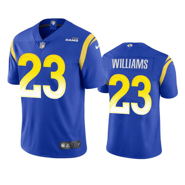 Kyren Williams Los Angeles Rams royal Vapor jersey