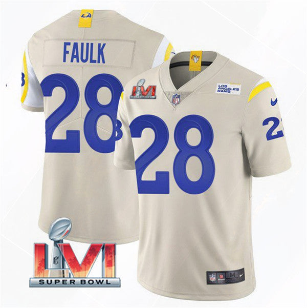 Marshall Faulk Los Angeles Rams Vapor jersey