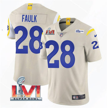 Marshall Faulk Los Angeles Rams Vapor jersey